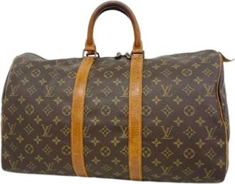Louis Vuitton Pre-owned Weekend Bags, unisex, Brown, Size: ONE SIZE Pre-owned Boston Bag