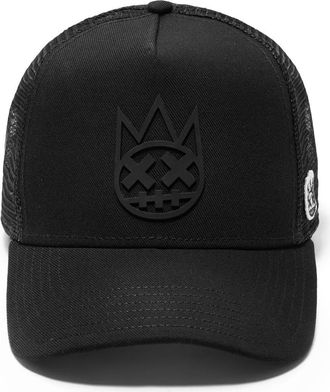 Cult of Individuality Logo Trucker Hat in Black at Nordstrom