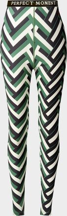 Perfect Moment Printed Base Layer Leggings