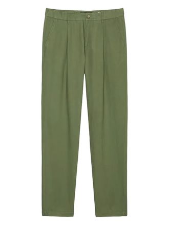Marc O'Polo Broek met detail - Groen