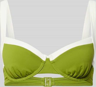Marc O'Polo Bikini-Oberteil mit B&uuml;geln in Hellgruen, Gr&ouml;&szlig;e 75B