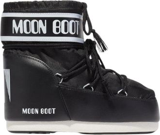 Moon Boot Schoenen, Dames, Zwart, 39 EU, Nylon, Icon Low Nylon Boot