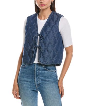 Nanette Lepore Scroll Pattern Vest