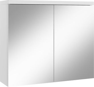 Badplaats Badplaats Armario Espejo Toledo 80 X 20 X 60 Cm - Blanco Mate