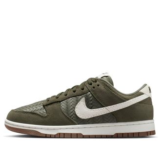 Nike (WMNS) Nike Dunk Low Premium SE Woven Pack Medium Olive IB6161-200