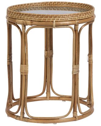 TOV Furniture Tov Furniture Lindy Rattan Side Table