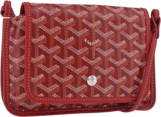 Goyard Pre-owned Plastic Shoulder Bag - Dames - Vintage Schoudertas - Rood - ONE Size - Vintage