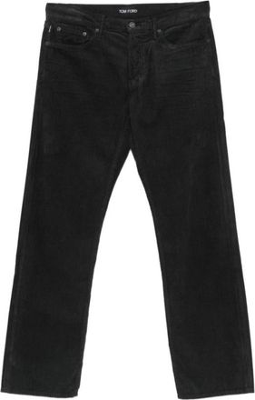Tom Ford Rechte jeans - Heren - Jeans - Grijs - Maat: W33 Katoen