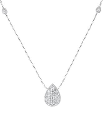 Diana M. Jewels Fine Jewelry 14K 0.27 Ct. Tw. Diamond Necklace