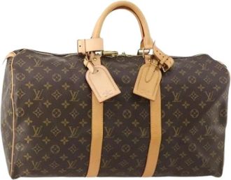 Louis Vuitton Pre-owned Keepall 50 Boston Bag - - Pre-owned - Donna - Marrone - ONE SIZE