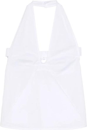 Gimaguas Elise V-neck Open-back Top