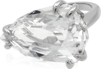 Swarovski Ladies Mesmera White Cocktail Ring, Size 50 (US 4.75)