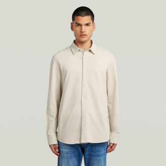 G-Star Mens G-Star RAW Jersey Shirt - White Cotton - Size 2XL