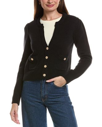 Tyler B&ouml;e Mallory Gold Button Cardigan