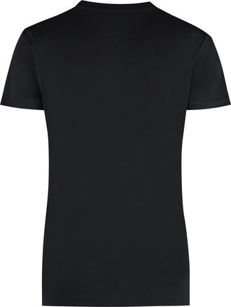 Vivienne Westwood Womens Cotton Crew-Neck T-Shirt Black Body: Cotton; Rib: T-Shirts & Jerseys