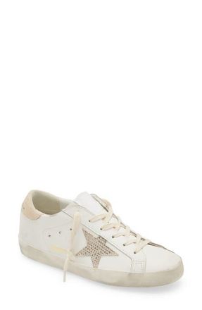 Golden Goose Super-Star Low Top Sneaker in White at Nordstrom, Size 9Us