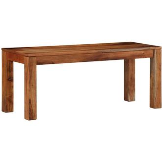 vidaXL Panca 110 cm in Legno Massello di Acacia vidaXL