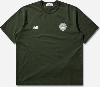 Stone Island Men s New Balance Shortsleeve T-Shirt Juniper