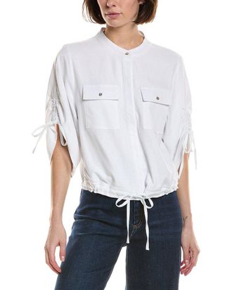 Nicole Miller Linen-Blend Jacket