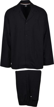 HUGO BOSS pyjama - Heren - Pyjama - Zwart - M - Katoen - Nachtkleding