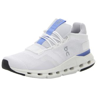 On Mens Cloudnova Sneakers, Undyed/Ultramarine-white, 9 UK