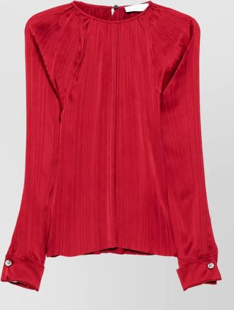 Lanvin long-sleeve blouse