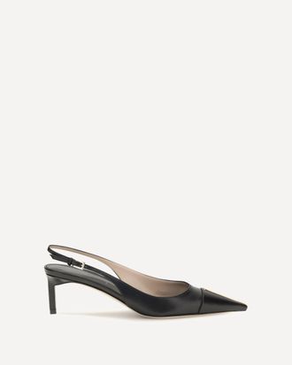 Tom Ford Leather Slingback Pumps Female 38