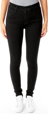 Levi's Super Skinny Jeans - Dames - Skinny Jeans - Zwart - W25 L32 - Jeans