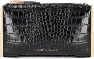 Elisabetta Franchi Mujer, Accesorios, Negro, Talla: ONE Size