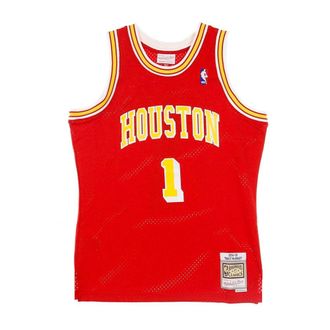 Mitchell & Ness Sportswear, male, Red, Size: S NBA Tracy McGrady Basketball Tank Top
