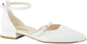 Paul Green Vivien Ankle Strap Pump in Pearl Ivory Soft Nappa at Nordstrom Rack, Size 10Us / 7.5Uk