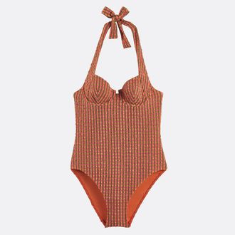 La Redoute Collections Badpak in wafelstof