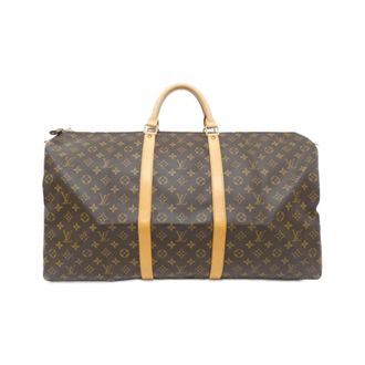 Louis Vuitton Monogram Brown Coated Canvas Boston Bag (Pre-Owned)