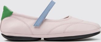 Camper Ballerine Mary Jane Twins in pelle di vitello con fantasia astratta