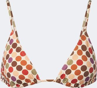 Eres Top de bikini Colorful con lunares