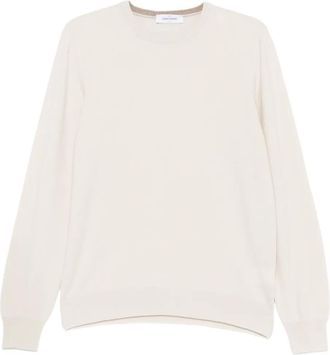 Gran Sasso crew-neck sweater - Neutrals