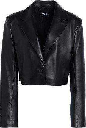 Karl Lagerfeld SIGNATURE LEATHER JACKET