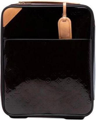 Louis Vuitton Pre-owned Weekend Bags, female, Purple, Size: ONE SIZE Pre-owned Pegase 45