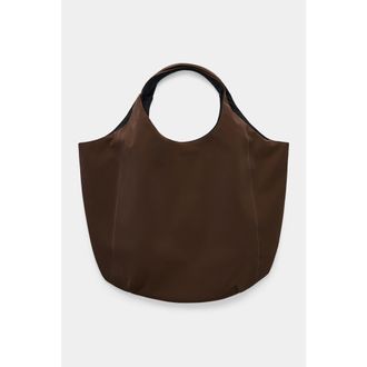 Stutterheim Svea Puffer Matte Bag in Dark Brown at Nordstrom