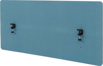Hhg [nunca Usado] Separador Ac&uacute;stico De Mesa Hhg-943, Biombo De Oficina Para Escritorio Y Tabl&oacute;n De Anuncios, De Doble Pared De Tela/tejido, 60 X 120 Cm, 