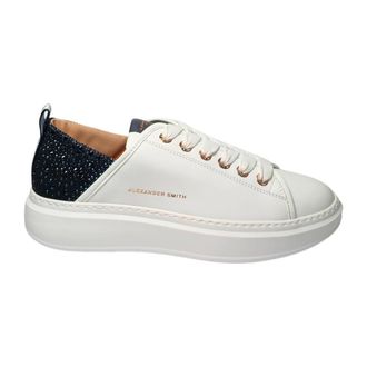 Alexander Smith Sneakers, female, White, Size: 10 US sneaker Pelle