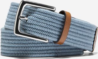 Cole Haan Mens 35MM Stretch Web Belt - Blue Size 32