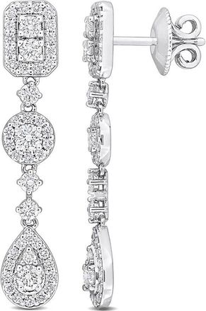 Rina Limor 14K 1.37 Ct. Tw. Diamond Geometric Drop Earrings