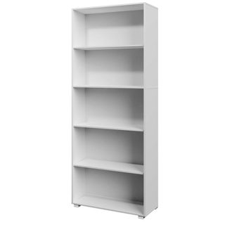 Deuba Libreria Scaffale Mobile Casa Ufficio Soggiorno Archiviazione Colore E Modello A Scelta 5 Shelves White (en)