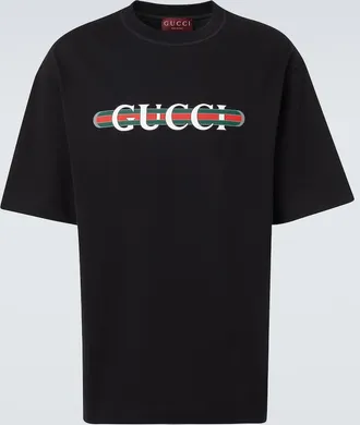 Gucci Logo cotton jersey T-shirt