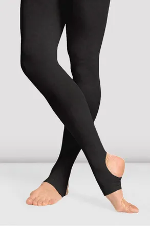 Bloch BLOCH Ladies Contoursoft Stirrup Tights, Black