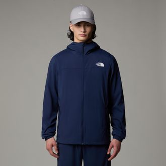 The North Face Mens Mountain Athletics Hooded Wind Jacket - Navy - Size X-Small