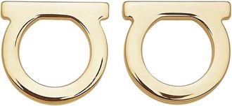 Ferragamo Gancini Stud Earrings