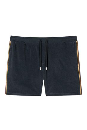 Paul Smith TOWELING STRIPE SHORTS Size: XL, colour: BLACK