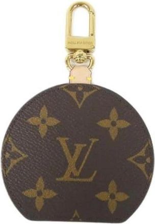 Louis Vuitton Pre-owned Canvas Key Holder - Dames - Vintage Accessoires - Bruin - ONE Size - Vintage